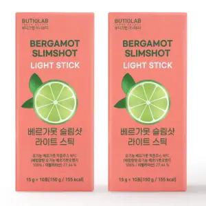뷰티끄랩 이너뷰티 베르가못 슬림샷 라이트 스틱 NFC 착즙 폴리페놀 액상 150g 2박스