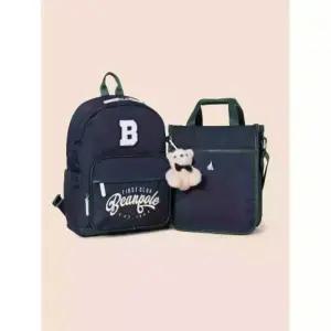 빈폴키즈 BEANPOLE KIDS 바서티 책가방 2SET 네이비 BI61D4U08R