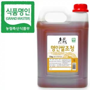 강봉석 명인 쌀조청 5kg