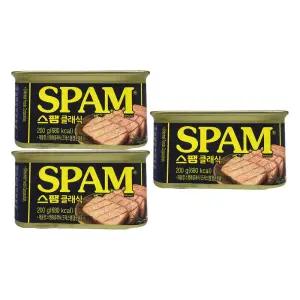 CJ제일제당 스팸 클래식 200g 3개 / 써클