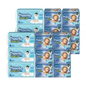 마미포코 기저귀 하이퍼드라이팬티 6팩 + 꿀잠팬티 12팩