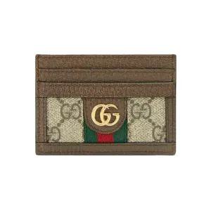 [명품] 25FW GG 오피디아 웹 카드지갑 베이지 523159 96IWG 8745