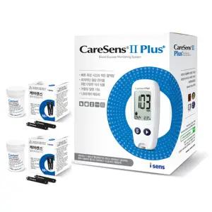 2 플러스 혈당측정기+혈당시험지 110매+채혈침100개+알콜솜100매 당뇨 측정 소
