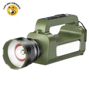 LED 서치라이트 충전식 COB 줌 야외 멀티 캠핑 랜턴 손전등 후레쉬/작업등/휴대용랜턴/충전식LED랜턴/캠핑L