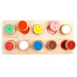 [하프클럽/셀러허브_여성트랜드패션]원기둥 유아완구 촉감놀이 11피스