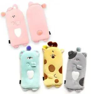 [하프클럽/셀러허브_여성트랜드패션]슬림필통 캐릭터 봉제 파우치 (4개혼합