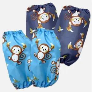 [하프클럽/셀러허브_여성트랜드패션]아동용 방수 팔토시-몽키 바나나 미술