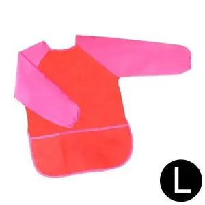 [하프클럽/셀러허브_여성트랜드패션]아동앞치마 미술가운 아트 레드핑크 L