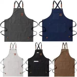 [하프클럽/셀러허브_여성트랜드패션]방수 카페 바리스타 까페 네일샵 공방