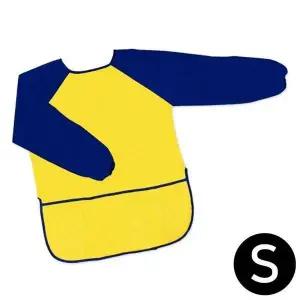 [하프클럽/셀러허브_여성트랜드패션]미술가운 아트 옐로우블루 (S)