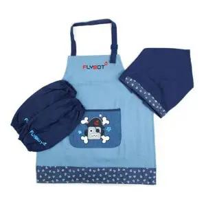 [하프클럽/셀러허브_여성트랜드패션]어린이 앞치마 마린 미술 두건 세트