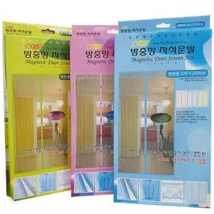 [하프클럽/셀러허브_여성트랜드패션]자석 문발 방충문 장 방충망 색상랜덤