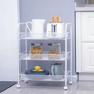 [하프클럽/셀러허브_여성트랜드패션]주방용품 프리미엄 이동식 트레이 3단