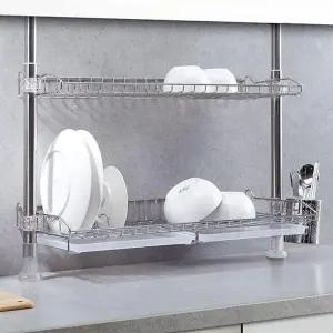 [하프클럽/셀러허브_여성트랜드패션]뉴원터치 선반 주방정리 끝판왕 2단 600