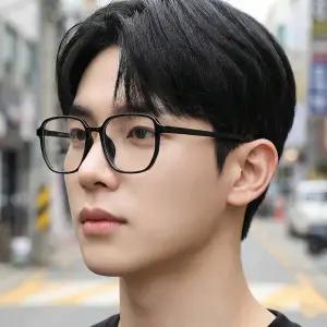 LUXEYE 명품 안경 긱시크 무테 뿔테 안경테 TR332