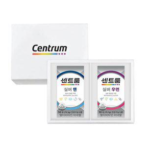 센트룸 실버 선물세트(맨 50정 + 실버우먼 50정), 1개