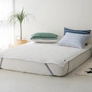 가을 겨울 극세사 사계절 침대패드 / 특대형 카페트 고정밴딩 패밀리패드 매트리스커버