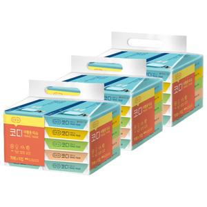 코디 여행용티슈, 70매, 10입, 3개