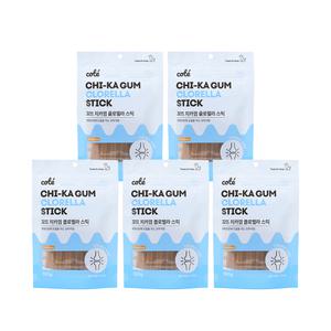 꼬뜨 치카껌 클로렐라(관절) 스틱 100g X 5팩