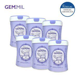 최고급 산양분유 젬밀 3단계 (12~36개월) 750g 6캔