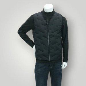 조이마담 MT50021 데일리 브이넥 경량패딩 조끼 베스트 중년남성의류 아빠옷