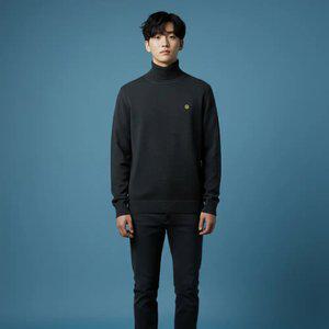 조이마담 MT50035 골드와펜 목폴라 울 니트 티셔츠 중년남성의류 아빠옷