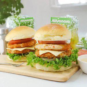 고소 담백 꽉찬 새우까스 500g+500g (총1kg 20개입)