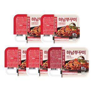 하남쭈꾸미 보통매운맛, 500g, 4개 + 매운맛, 500g, 1개