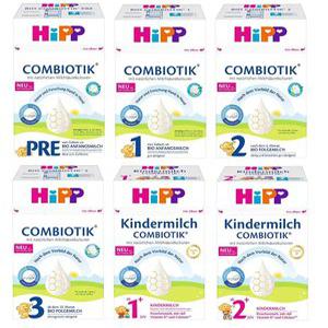 힙분유 8통 콤비오틱 PRE/1단계/2단계/3단계/무전분 킨더밀쉬 1+/2+