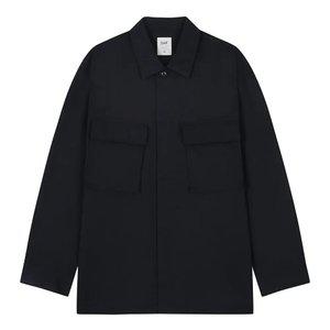 [지이크] 플랩 포켓 오버핏 셔츠 네이비 (PHBAH5016)