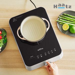 하츠 다이얼+터치 프리스탠딩 전기쿡탑 1구 인덕션 IH 전기레인지 IH-132FK