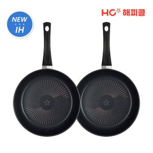 HC해피콜 NEW 컴포트 다이아몬드 IH 인덕션 후라이팬 2종 C세트 (28팬+28팬)