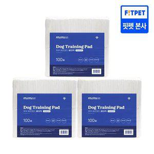 핏펫 무무 배변패드 베이직 표준형 300매입/400매입 강아지 가성비 패드 배변용품 대용