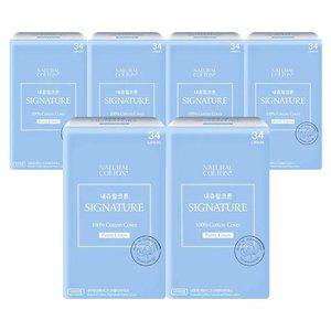 내츄럴코튼 [시그니처] 팬티라이너 34Px6팩