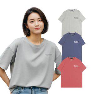 타미힐피거 남녀공용 로고 반팔티셔츠