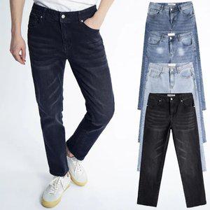 28-36 캄 인밴딩 슬림팬츠(블랙)