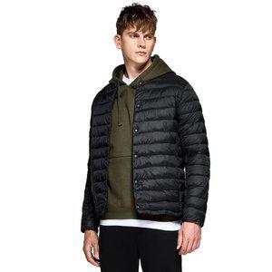 물세탁 가능 노카라 경량 패딩 자켓