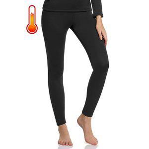 두툼한 기모 플리스 발열내의 여성내복 하의