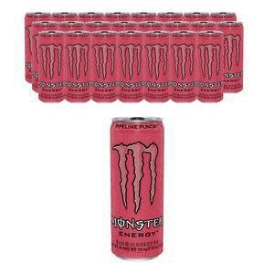 [코카콜라] 몬스터 에너지, 파이프라인펀치, 355ml, 24개