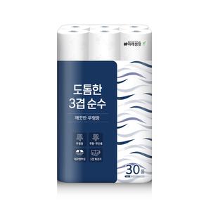 잘풀리는집 도톰한3겹 순수, 27m, 30롤, 1개