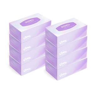 크리넥스 오브제 에디션 미용티슈 1겹, 100매, 8개