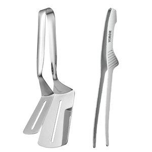 비로르 스텐304 핀셋 뜨는 집게 + 스텐 더블 뒤집개집게