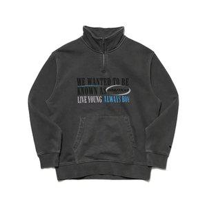 피그먼트 반집업 하이넥 맨투맨 (MGIBA8710)