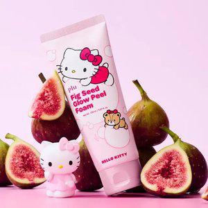 [헬로키티 에디션] 플루 피그 씨드 글로우 필 폼 150ml+세안밴드