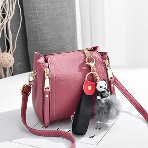 포지퍼 미니 토트백 크로스백 여성가방