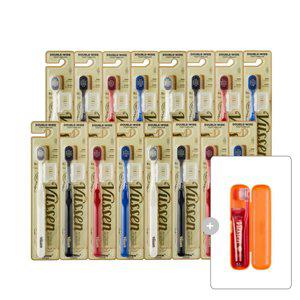 뷰센 더블와이드 칫솔 16개+양치키트