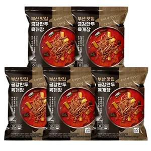 [내일도착]참도깨비 금강만두 육개장 630g, 5개
