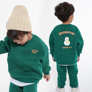 [키즈꼬모] 기모스노우맨세트