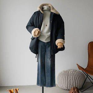 (안나앤모드) ivy 양털 야상 점퍼[패딩CDX56]