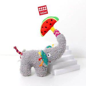 우기펫 기그위 강아지장난감 플러쉬프렌즈 수박코끼리 고양이장난감